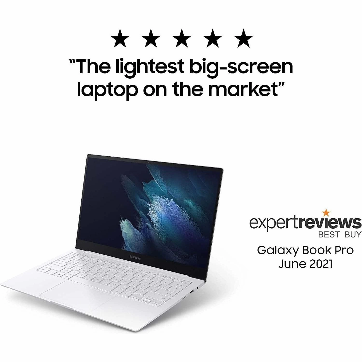 Samsung Galaxy Book Pro 15.6in, Intel Core i7, 16GB, 512GB Laptop - Silver