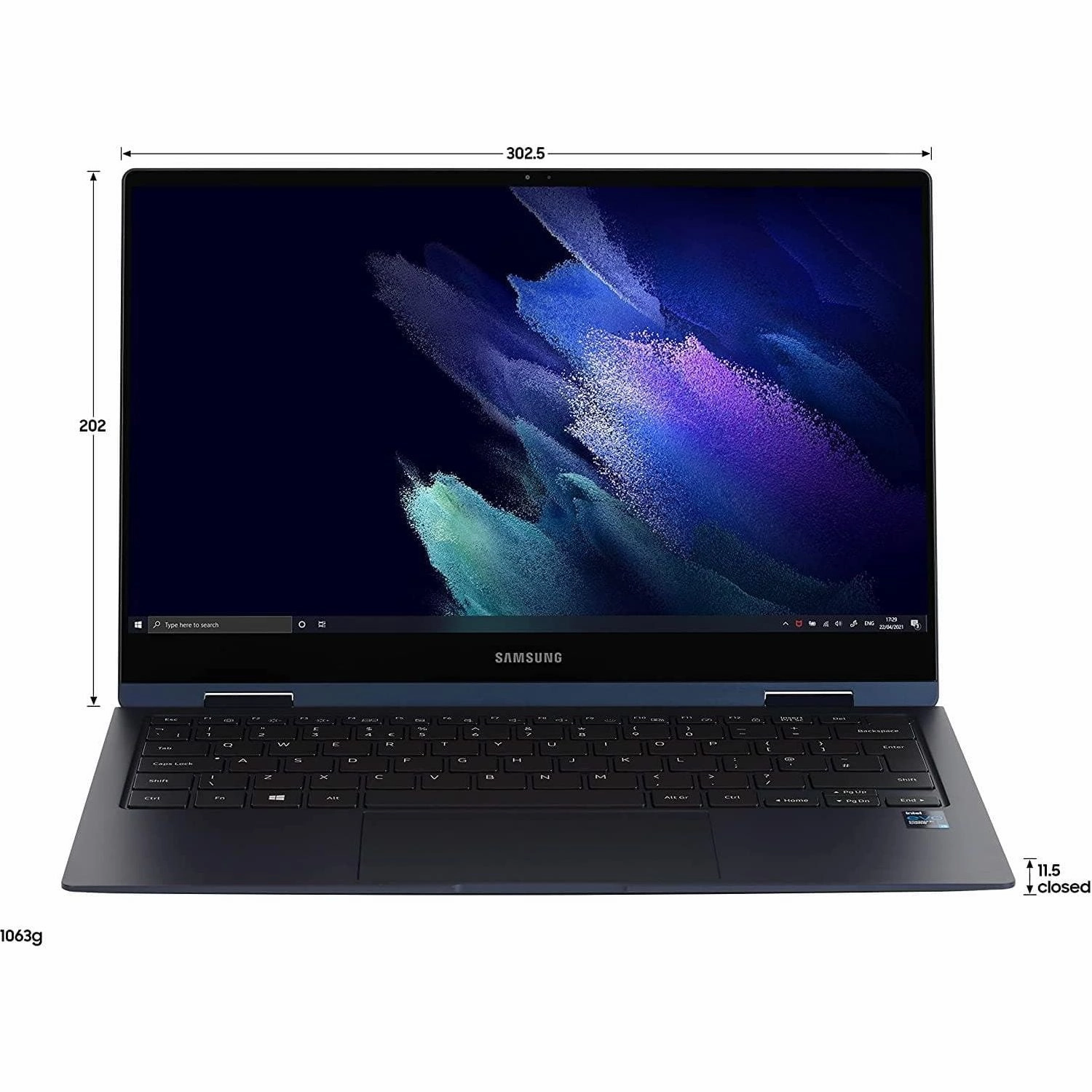 Samsung Galaxy Book Pro 360 5G - 13.3" i5, 8GB RAM, 256GB SSD - Mystic Silver