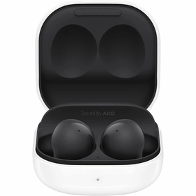 Samsung Galaxy Buds2 Bluetooth Earbuds, True Wireless, Noise Cancelling, Charging Case, Quality Sound, Water Resistant, Graphite (UK Version) earbuds and headphones, true wireless earbuds, noise cancelling earbuds