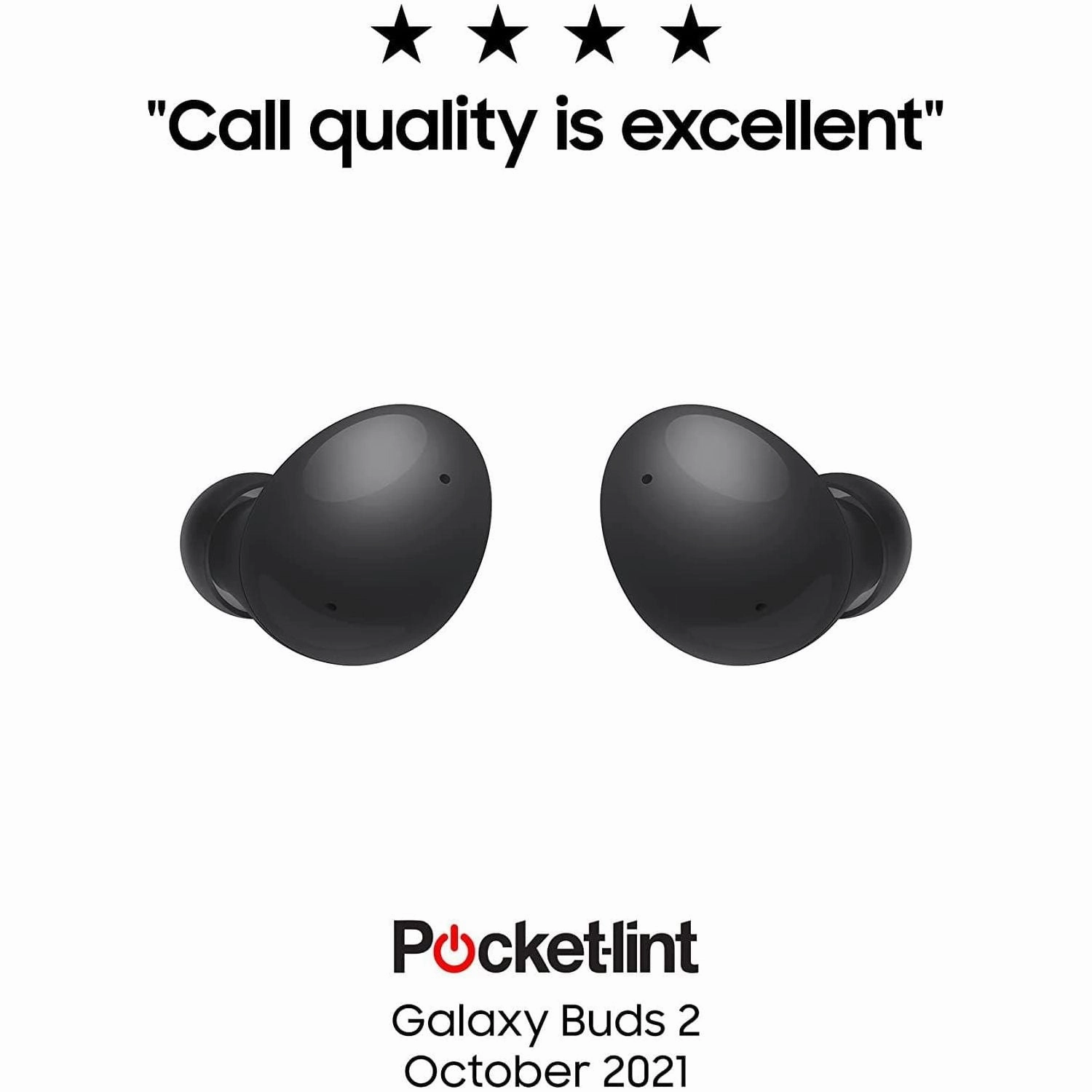 Samsung Galaxy Buds2 Bluetooth Earbuds, True Wireless, Noise Cancelling, Charging Case, Quality Sound, Water Resistant, Graphite