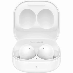 Samsung Galaxy Buds2 Bluetooth Earbuds, True Wireless, Noise Cancelling, Charging Case, Quality Sound, Water Resistant, White over ear headphones,wireless earphones,headphone accessories,bluetooth earbuds
