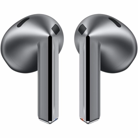 Samsung Galaxy Buds3 True Wireless In-Ear Earbuds - Silver earbuds and headphones, true wireless earbuds, noise cancelling earbuds