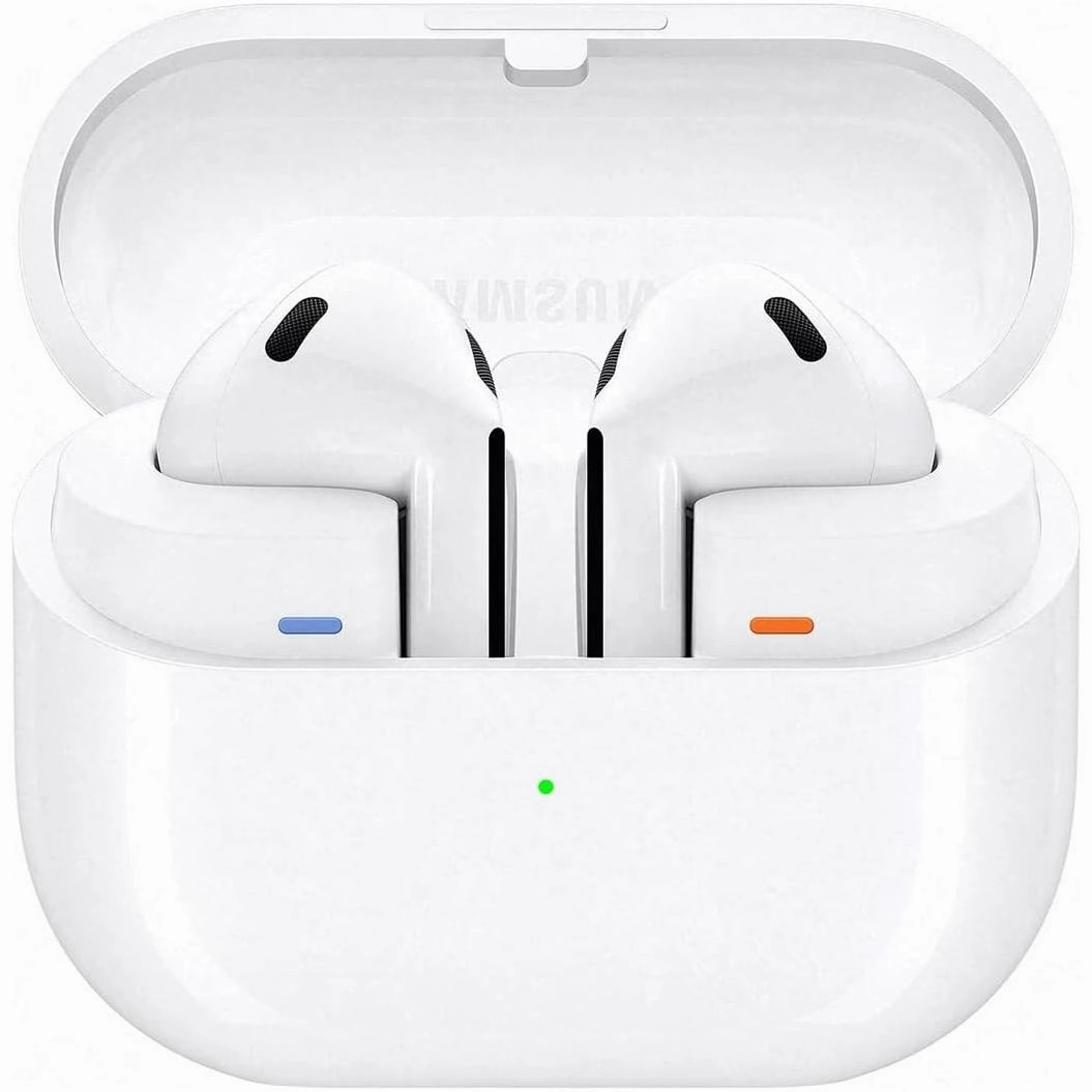Samsung Galaxy Buds3 White with Galaxy AI, Wireless Earbuds, Noise Cancelling, Bluetooth, 360 Audio, 2 Year Manufacturer Extended Warranty (UK Version) bluetooth headphones, cheap wireless headphones, headphones with mic