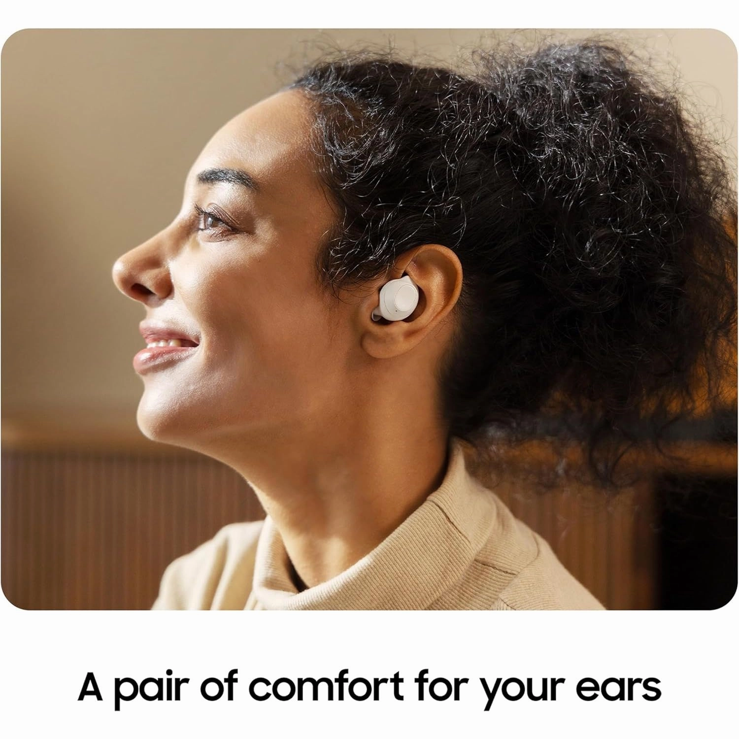 Samsung Galaxy Buds FE - Wireless Earbuds with ANC, Comfort Fit, White