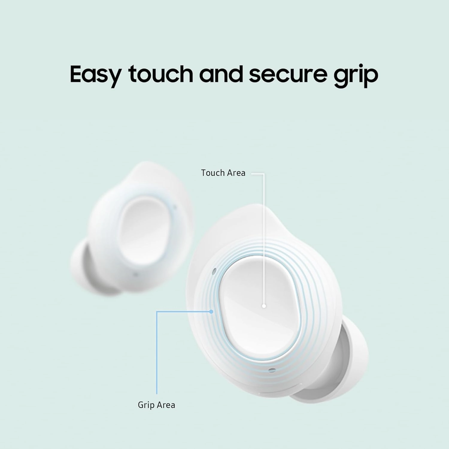 Samsung Galaxy Buds FE Wireless Earbuds, Active Noise Cancelling, Comfort Fit, Graphite