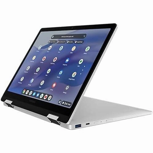 Samsung Galaxy Chromebook 2(XE525QEA-KB1UK) - 12.4 Inch - 128GB SSD - 4GB RAM - ?Intel ?Celeron N4500 - Sliver