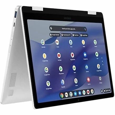 Samsung Galaxy Chromebook 2(XE525QEA-KB1UK) - 12.4 Inch - 128GB SSD - 4GB RAM - ?Intel ?Celeron N4500 - Sliver