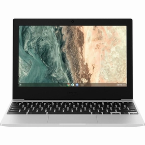 Samsung Galaxy Chromebook Go Wi-Fi Laptop, 11.6 Inch, Celeron Processor, 4GB RAM, 64GB Storage, Silver computer monitors, 4k monitor for work, gaming monitors sale