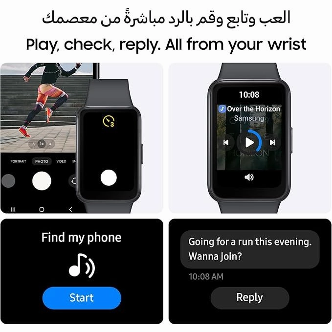 Samsung Galaxy Fit3 Light and Sleek Fitness Band - Gray