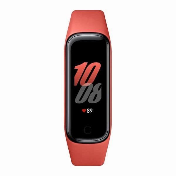 Samsung Galaxy Fit 2 Activity Tracker, Health Monitoring, Fitness Tracker, Up to 21 Day Long Lasting Battery, Scarlet