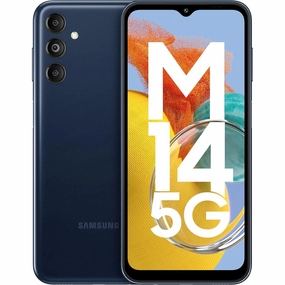 Samsung Galaxy M14 5G Dual SIM (6GB 128GB) Berry Blue  SIM-Free Unlocked unlocked phones,budget smartphones,cell phone deals,latest mobile phones