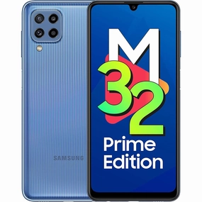 Samsung Galaxy M32 Prime Edition 4G 4GB RAM, 64GB Storage, Dual SIM, Light Blue - Unlocked - International Model video game consoles,gaming consoles,playstation,xbox