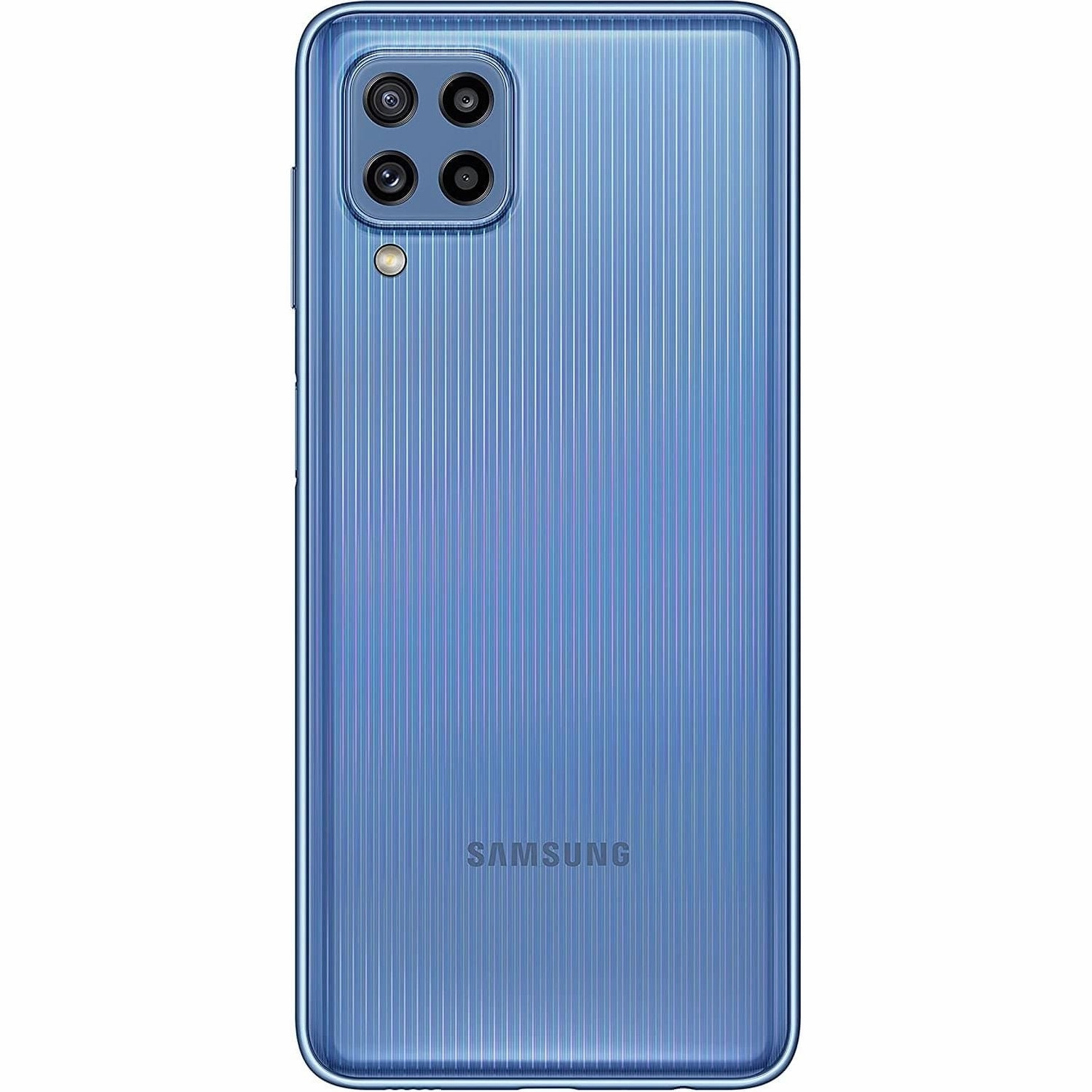 Samsung Galaxy M32 Prime Edition 4G 4GB RAM, 64GB Storage, Dual SIM, Light Blue - Unlocked - International Model