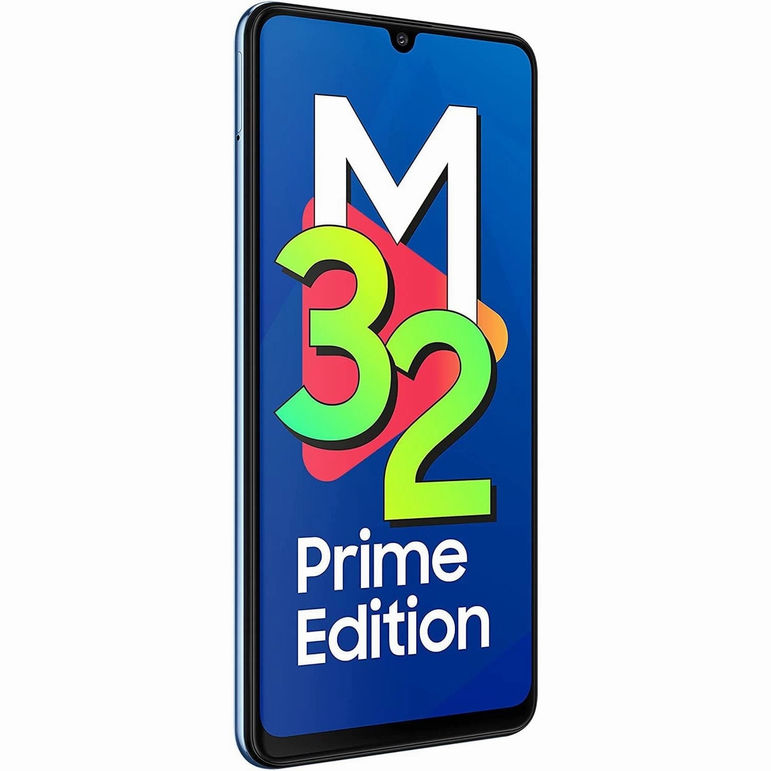 Samsung Galaxy M32 Prime Edition 4G 4GB RAM, 64GB Storage, Dual SIM, Light Blue - Unlocked - International Model
