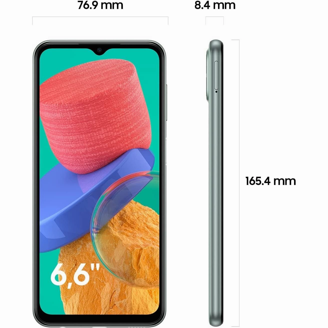 Samsung Galaxy M33 5G, 128GB, Khaki Green - Unlocked