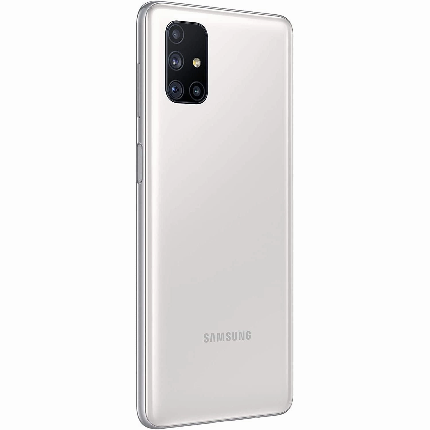 Samsung Galaxy M51 128 GB Storage 8GB RAM 4G White (International Model) - Unlocked