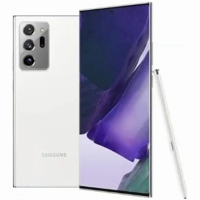 Samsung Galaxy Note 20 Ultra 5G, 128GB - Mystic White - Unlocked