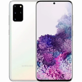 Samsung Galaxy S20 Plus 5G, 12GB RAM, 128GB ROM, Dual Sim, Cloud White, Unlocked mobile phones,smartphones,android phones,iphone