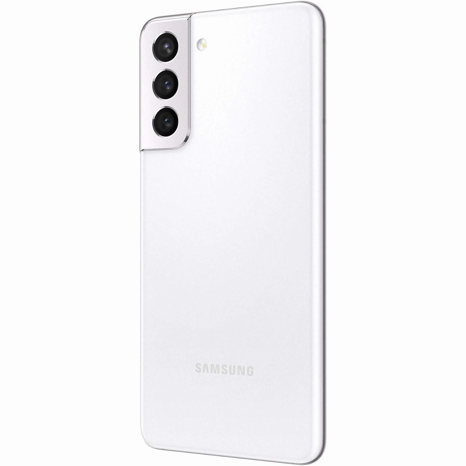 Samsung Galaxy S21 Dual SIM, 128GB - Phantom White