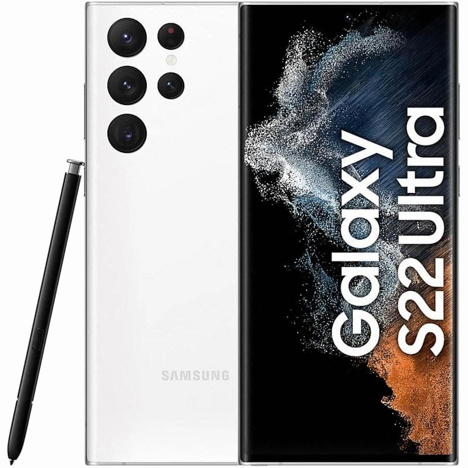 Samsung Galaxy S22 Ultra 5G 128GB Smartphone Phantom White video game consoles,gaming consoles,playstation,xbox
