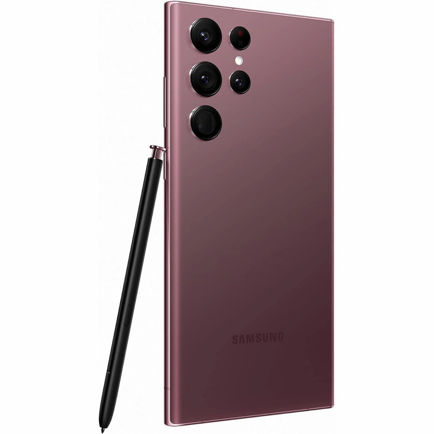 Samsung Galaxy S22 Ultra 5G  - 256GB - Burgundy - Unlocked - (SM-S908B/DS)