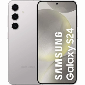 Samsung Galaxy S24, 5G, 128GB, 8GB RAM, AI Mobile Phone, Marble Grey, Unlocked mobile phones,smartphones,android phones,iphone