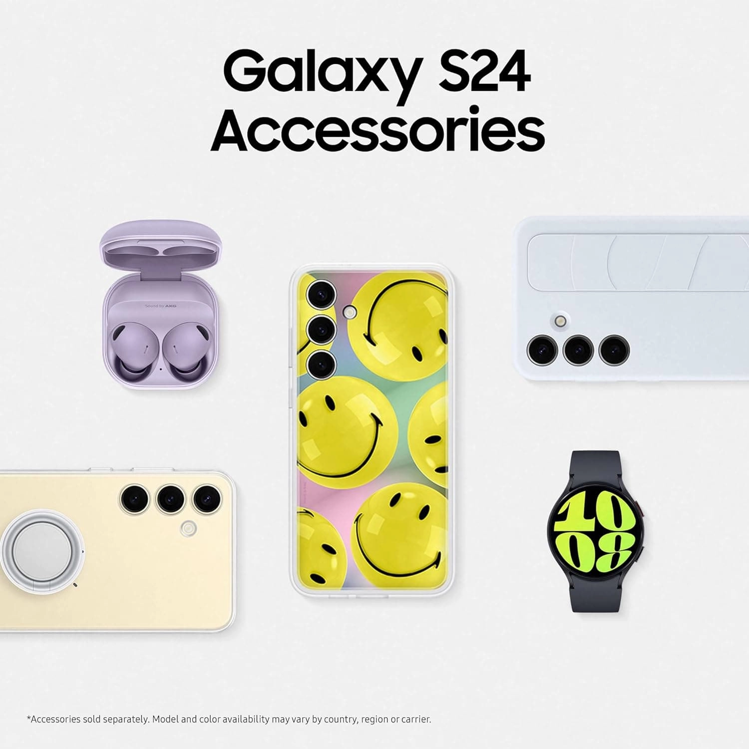 Samsung Galaxy S24 5G 256GB, Cobalt Violet - Unlocked AI Smartphone