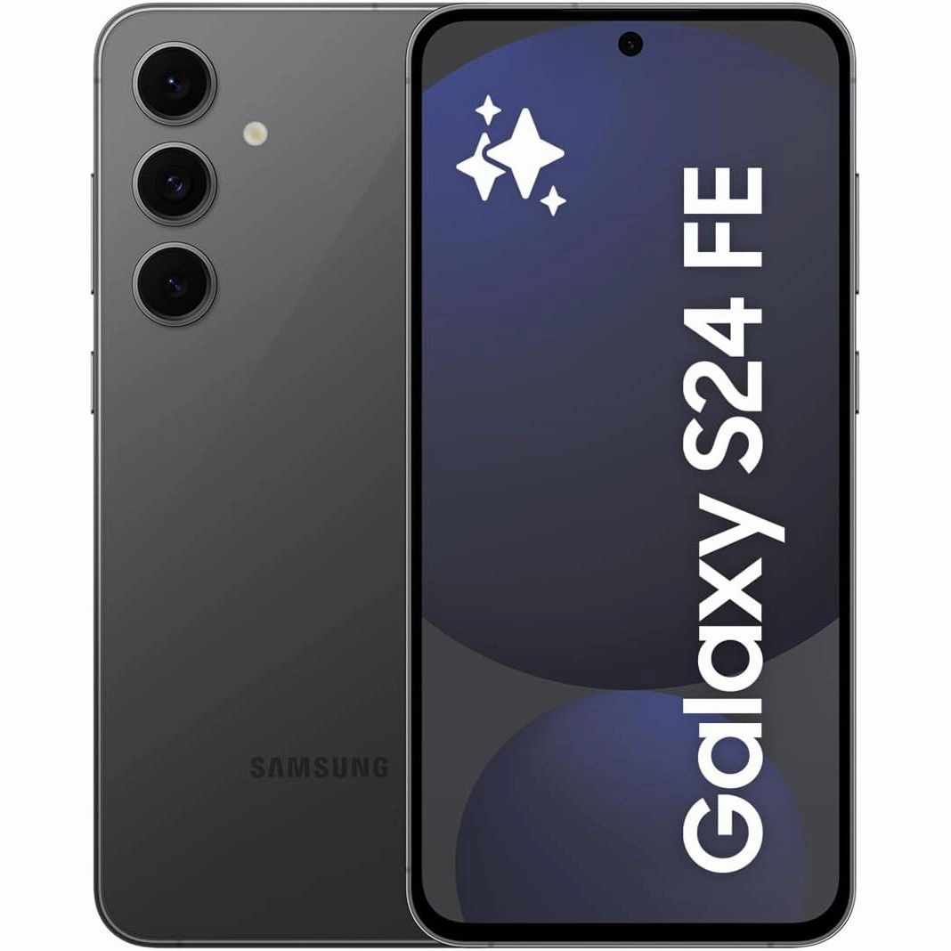 Samsung Galaxy S24 FE 5G, 128GB, AI Mobile Phone - Graphite mobile phones,smartphones,android phones,iphone