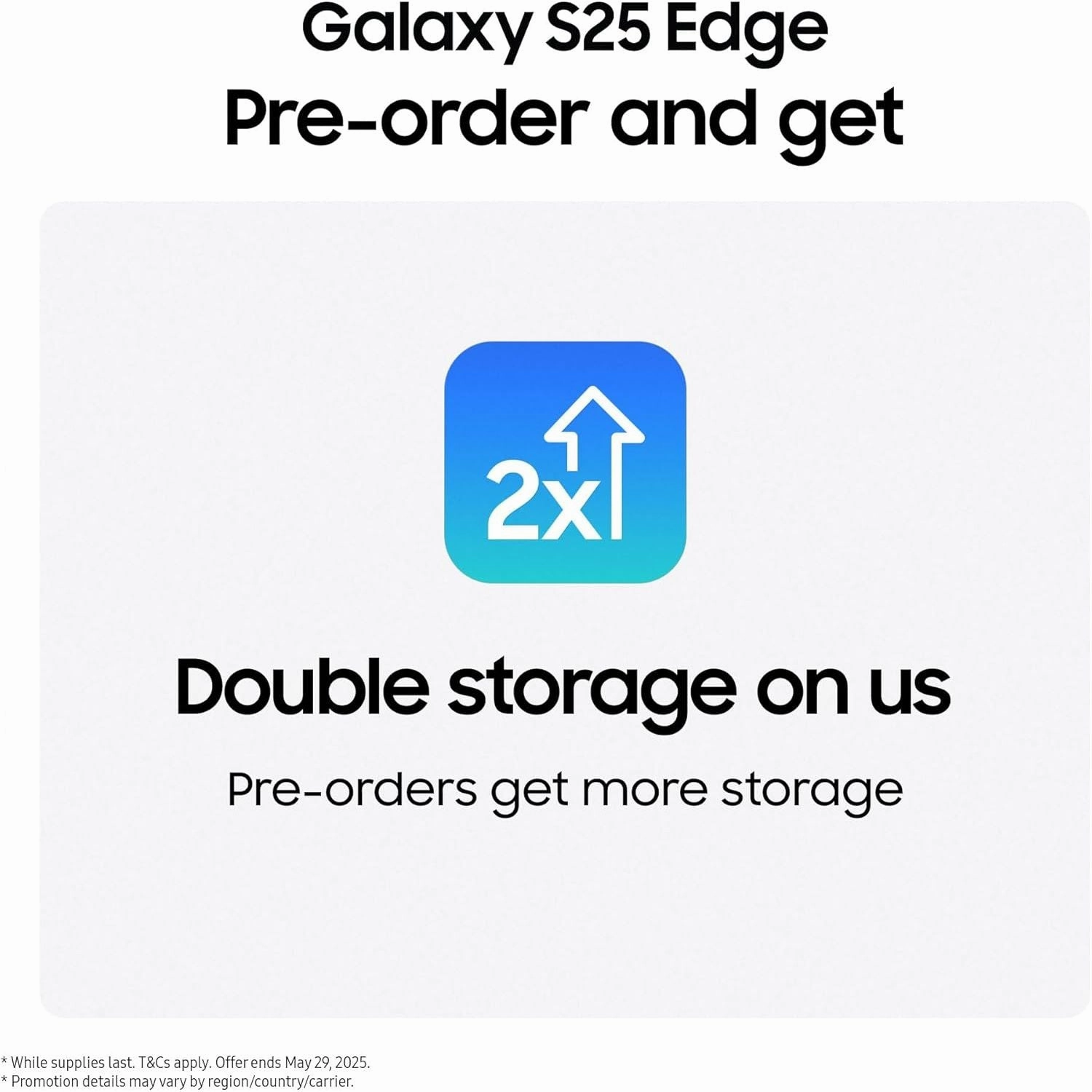 Samsung Galaxy S25 Edge 5G  12GB RAM 512GB Titanium Jet Black SIM-Free Unlocked