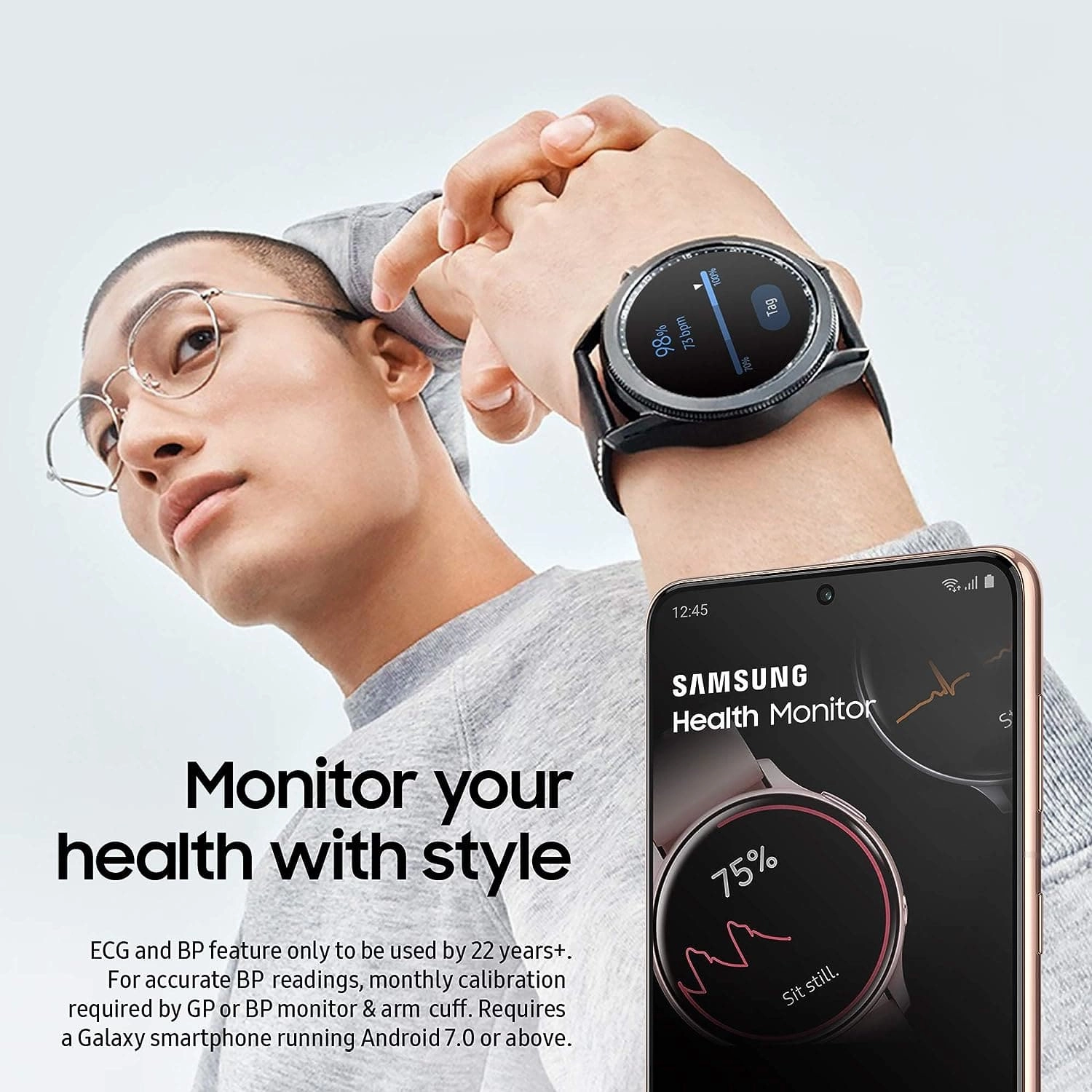 Samsung Galaxy Watch3 4G  Stainless Steel, 41 mm, Smart Watch - Mystic Bronze