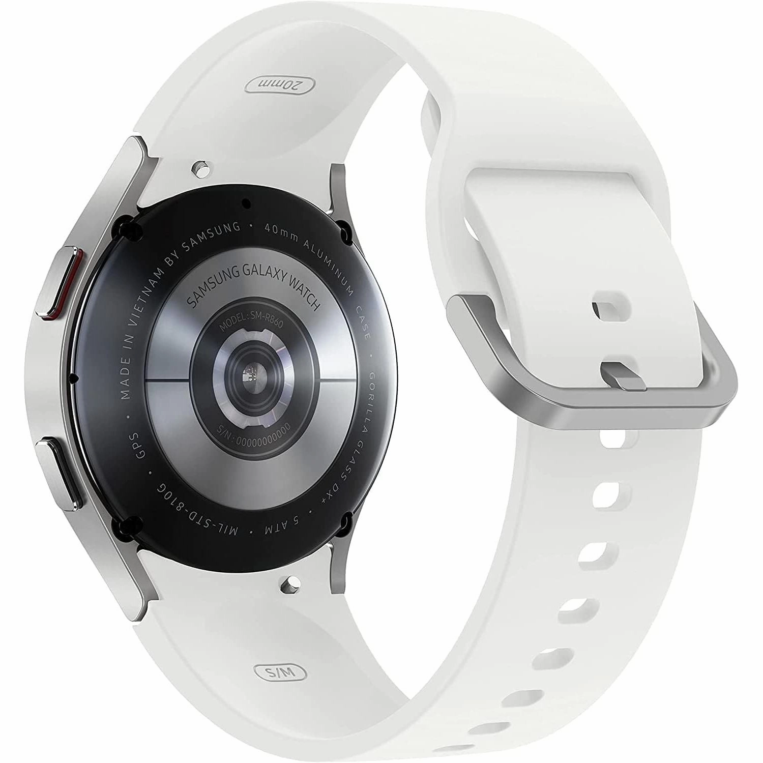 Samsung Galaxy Watch4 40mm (GPS) Silver with Black Strap
