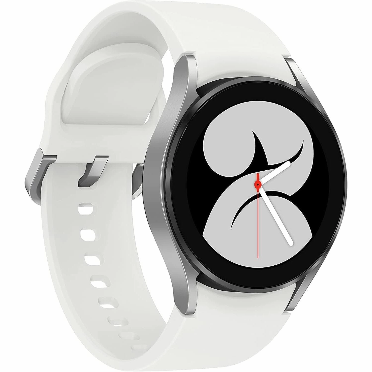 Samsung Galaxy Watch4 40mm (GPS) Silver with Black Strap nintendo switch oled, nintendo switch deals, joy-con accessories