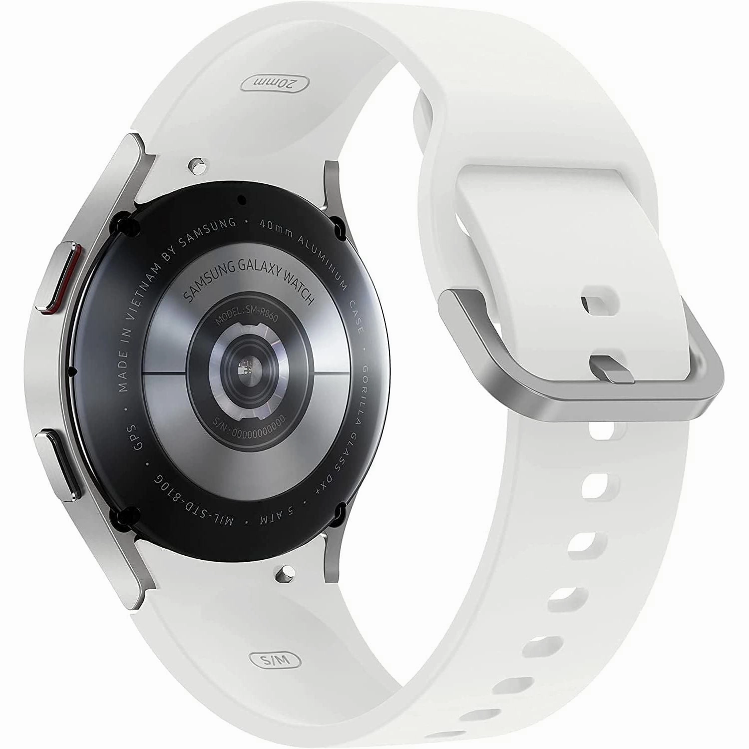 Samsung Galaxy Watch4 40mm (GPS) Silver with Black Strap