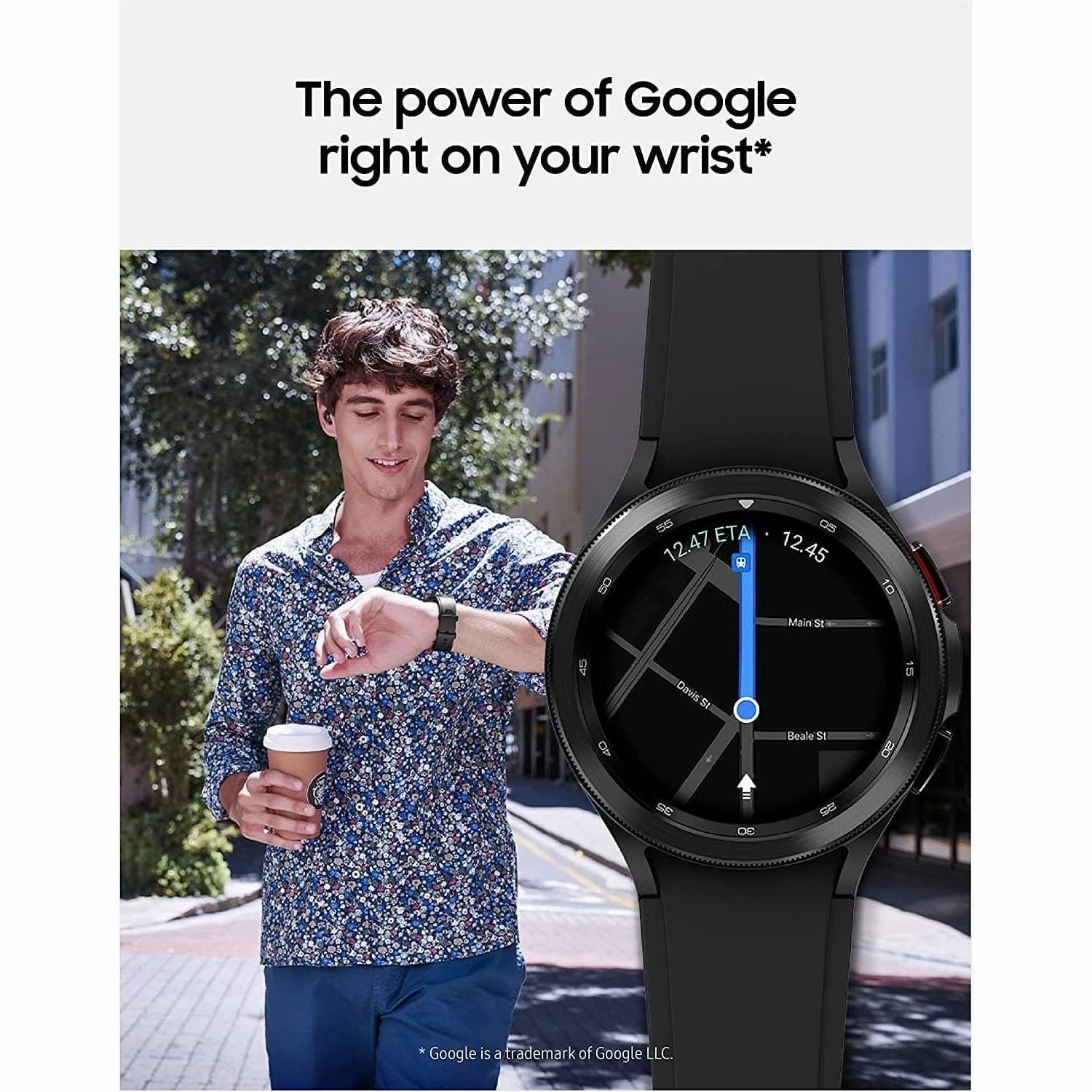 Samsung Galaxy Watch4 Classic 46mm 4G Smart Watch - Silver - Unlocked