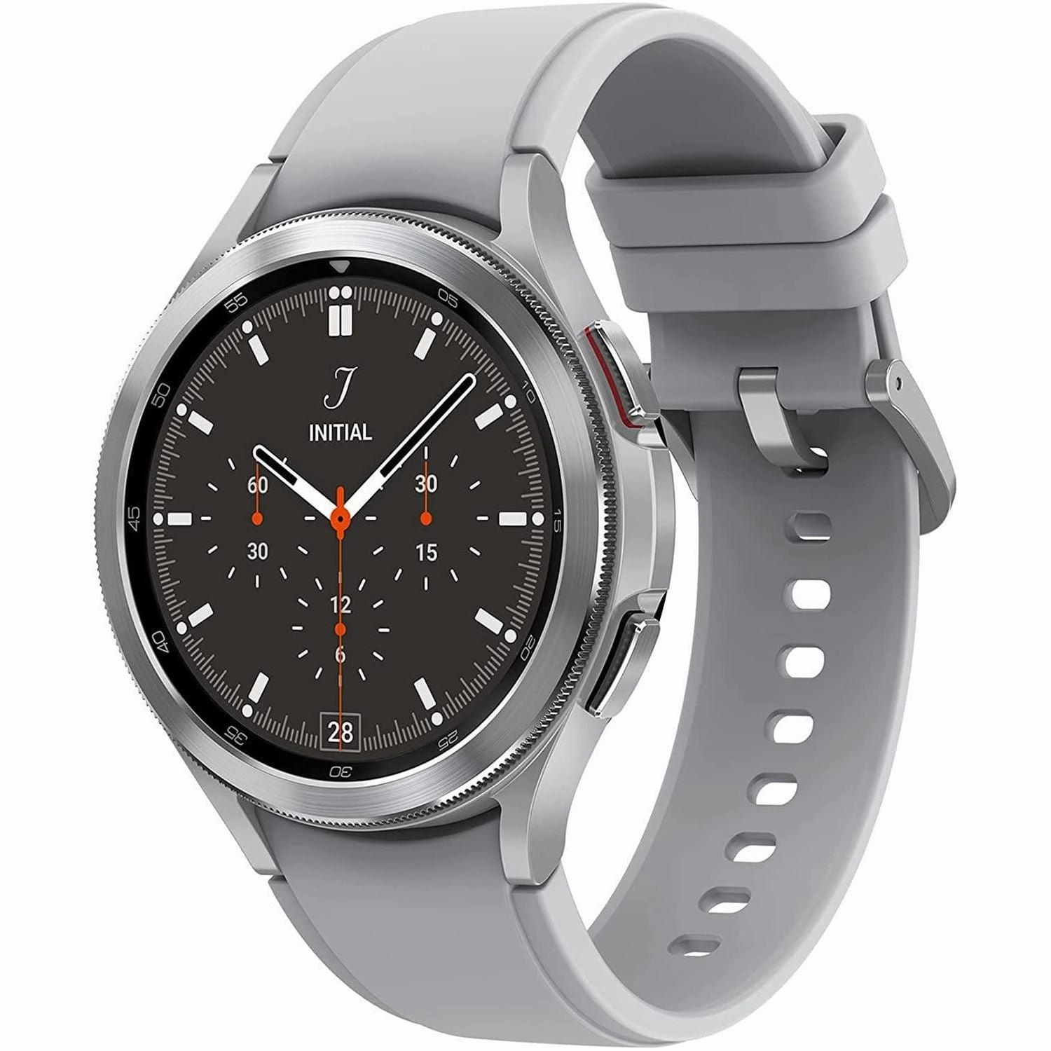 SAMSUNG Galaxy Watch4 Classic GPS   4G , 46 mm, Stainless Steel, Silver- Unlocked