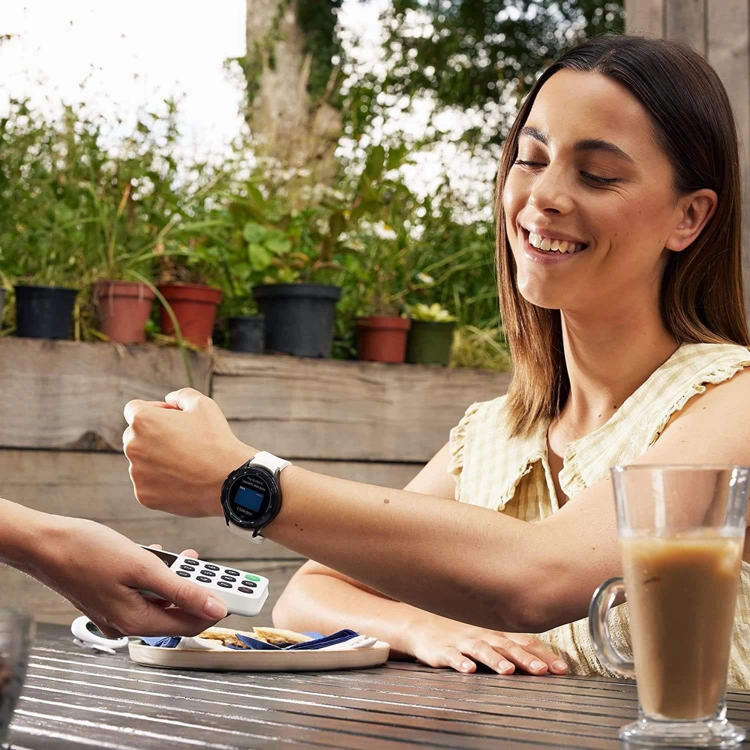 SAMSUNG Galaxy Watch4 Classic GPS   4G , 46 mm, Stainless Steel, Silver- Unlocked