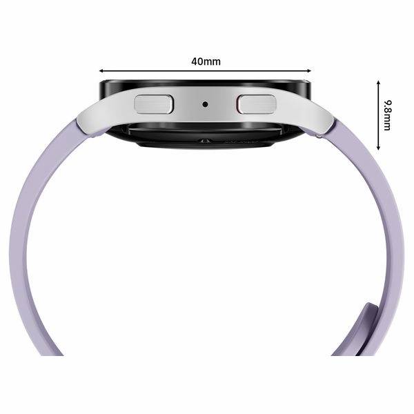 SAMSUNG Galaxy Watch5 Bluetooth - 40mm, Purple, with Bixby & Google Assistant