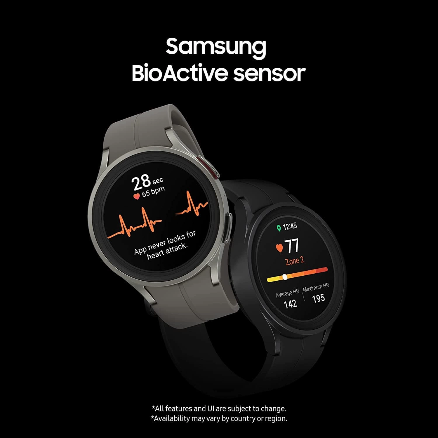 Samsung Galaxy Watch5 Pro 45mm 4G LTE Smart Watch, 3 Year Manufacturer Warranty, Grey Titanium (UK Version)
