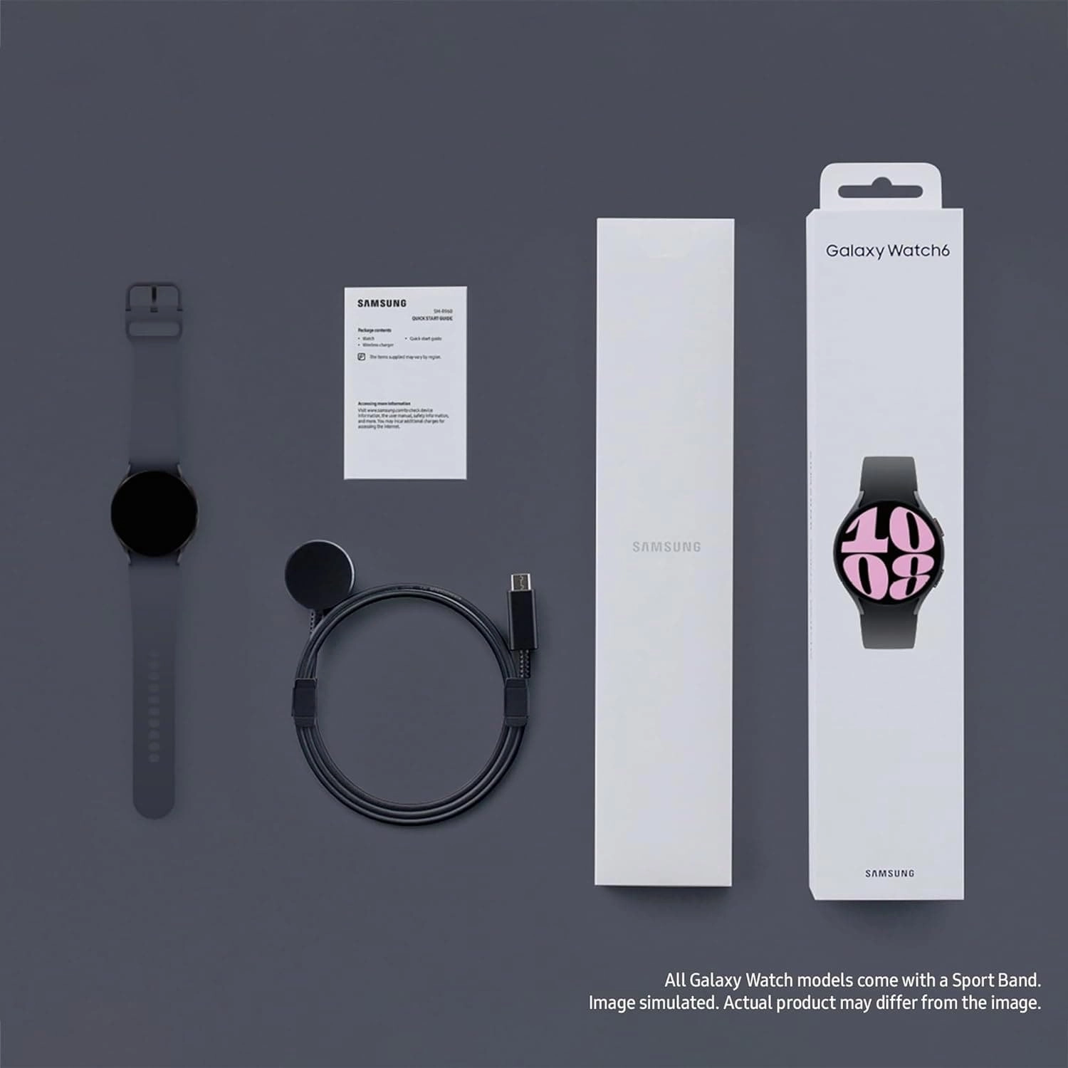 Samsung Galaxy Watch6 40mm Bluetooth Smartwatch  Graphite