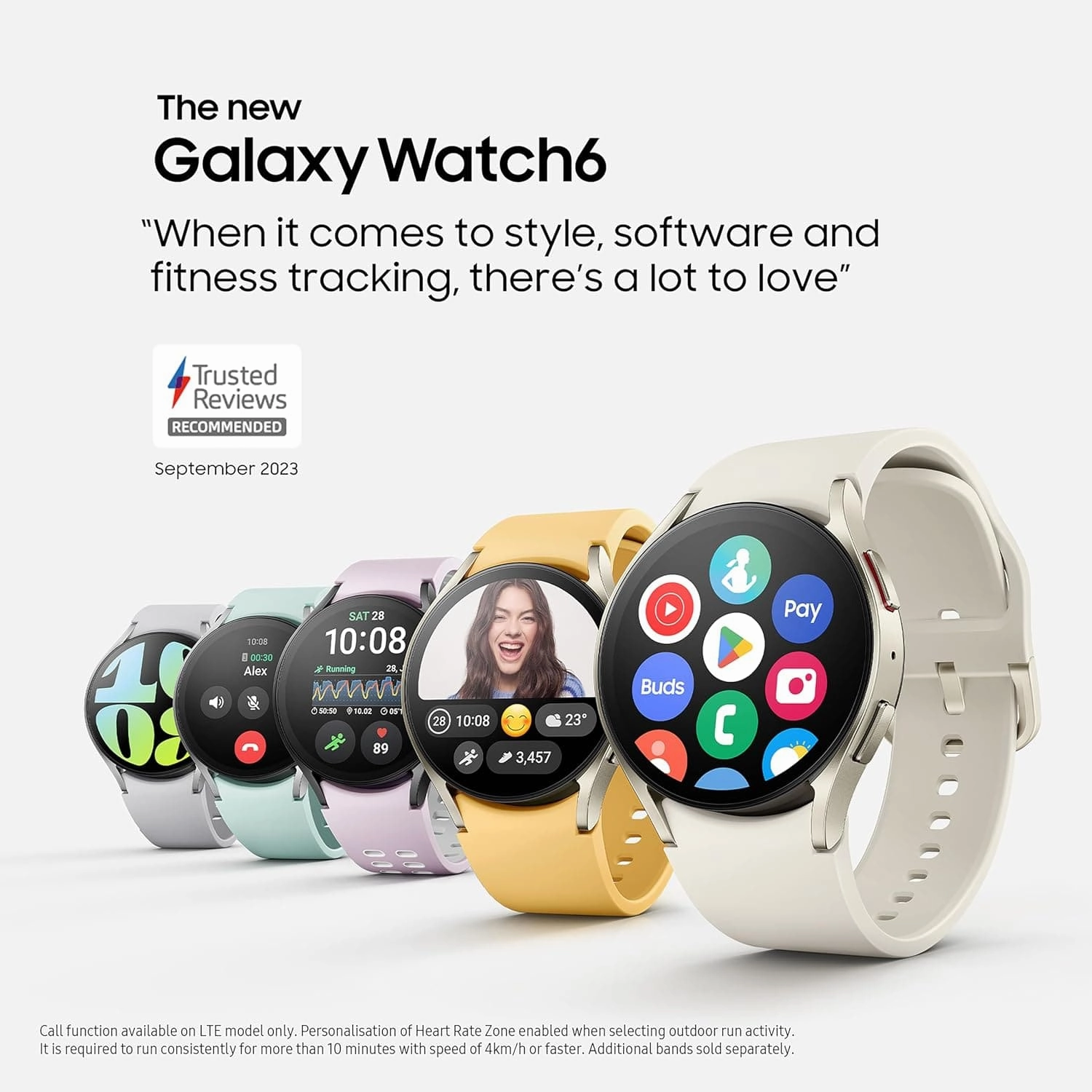 Samsung Galaxy Watch6 40mm Bluetooth Smartwatch  Graphite