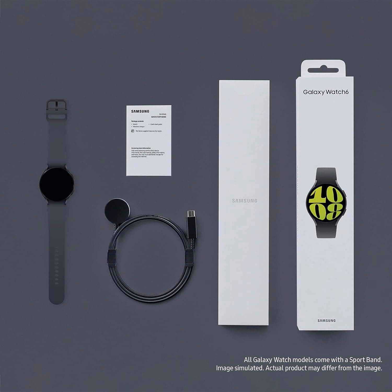 Samsung Galaxy Watch6 Bluetooth 44mm Smart Watch - Graphite
