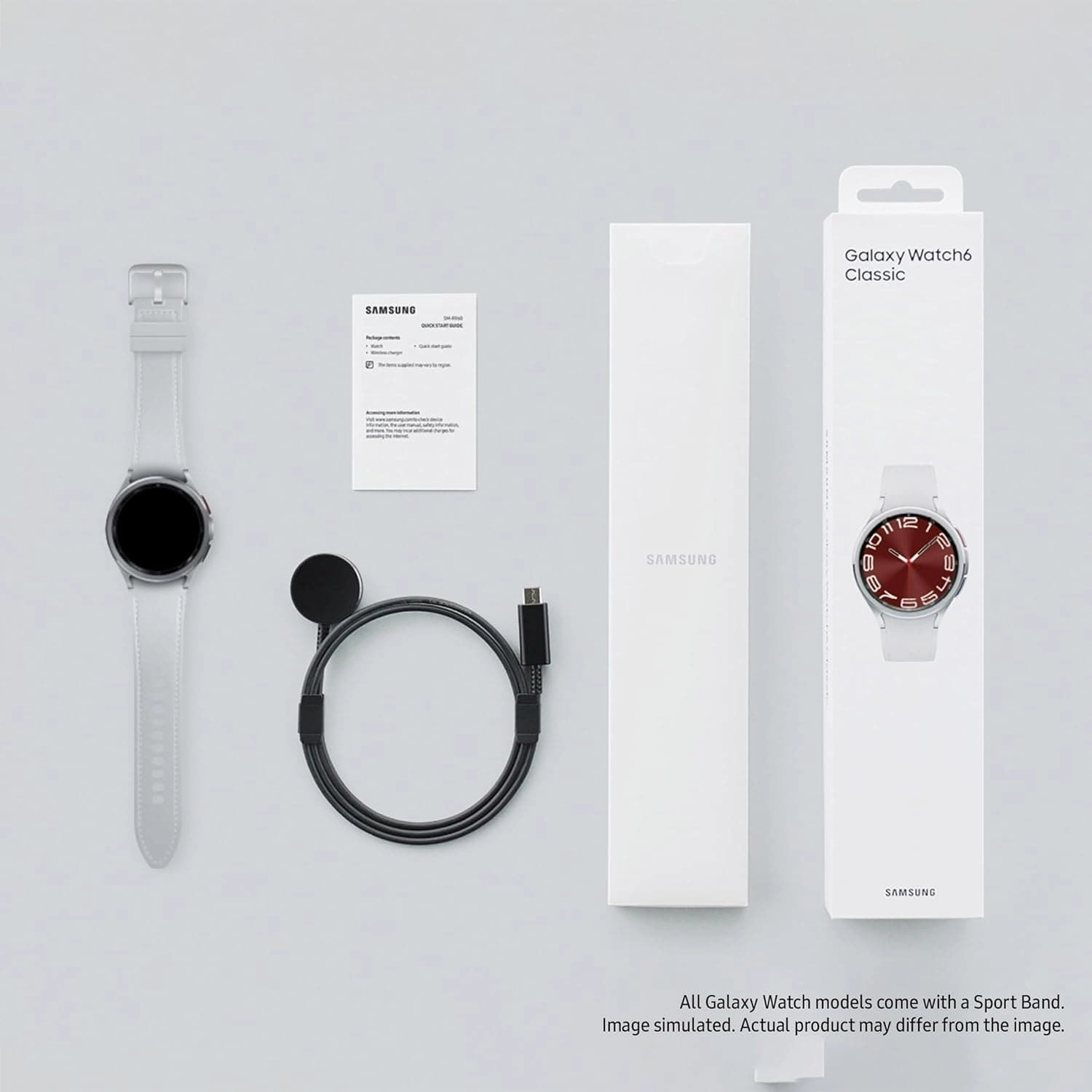 Samsung Galaxy Watch6 Classic 43mm - Bluetooth Smartwatch with Hybrid Eco-Leather Camel Band