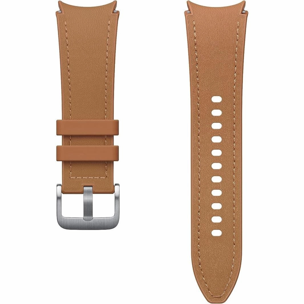 Samsung Galaxy Watch6 Classic 43mm - Bluetooth Smartwatch with Hybrid Eco-Leather Camel Band