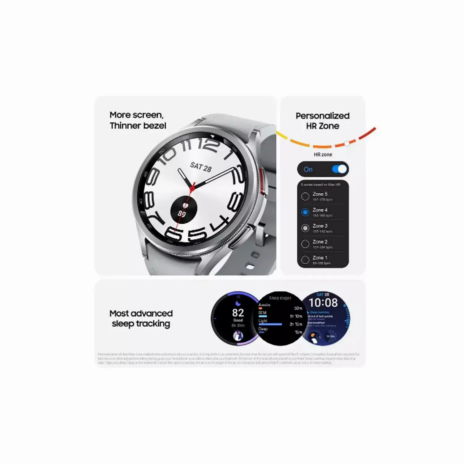 Samsung Galaxy Watch6 Classic 47mm Smart Watch - Black