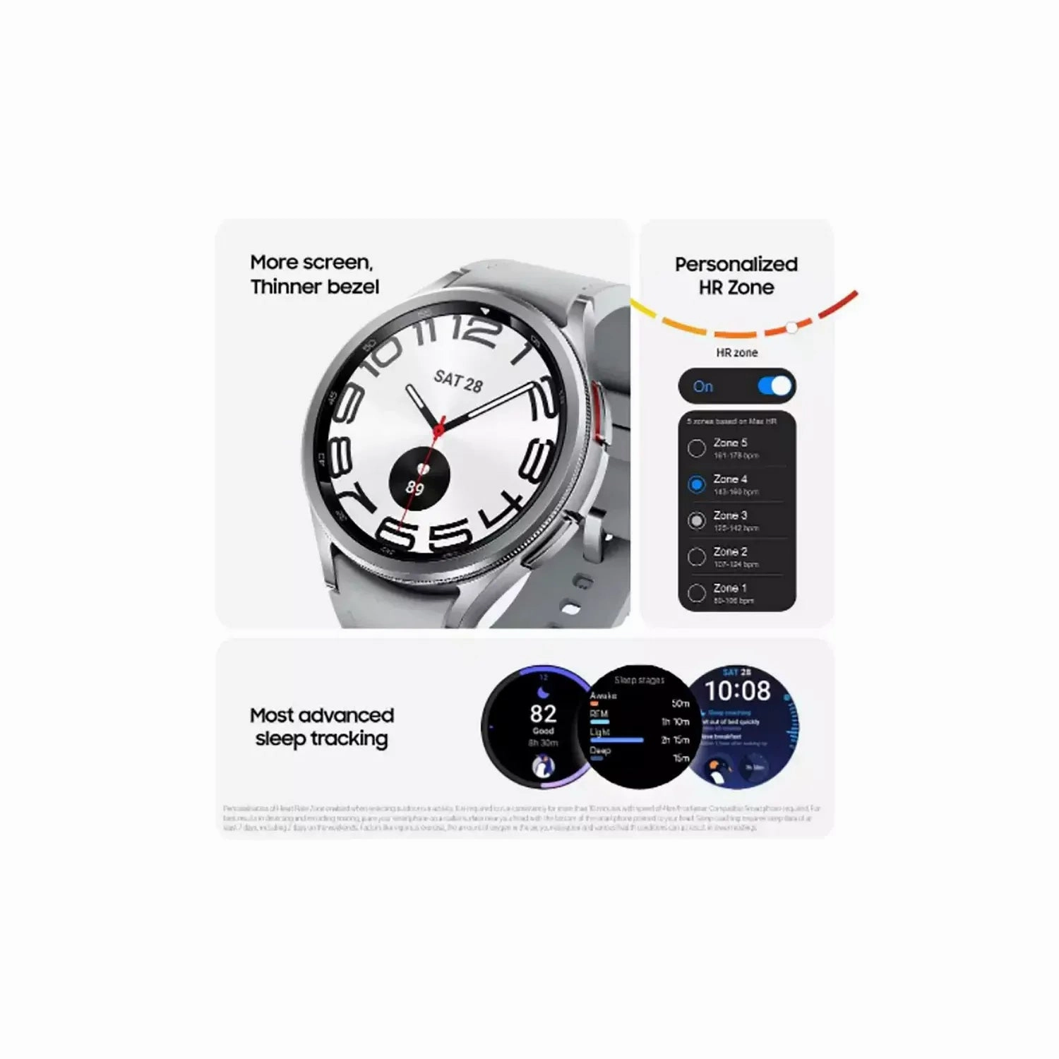 Samsung Galaxy Watch6 Classic 47mm Smart Watch - Black