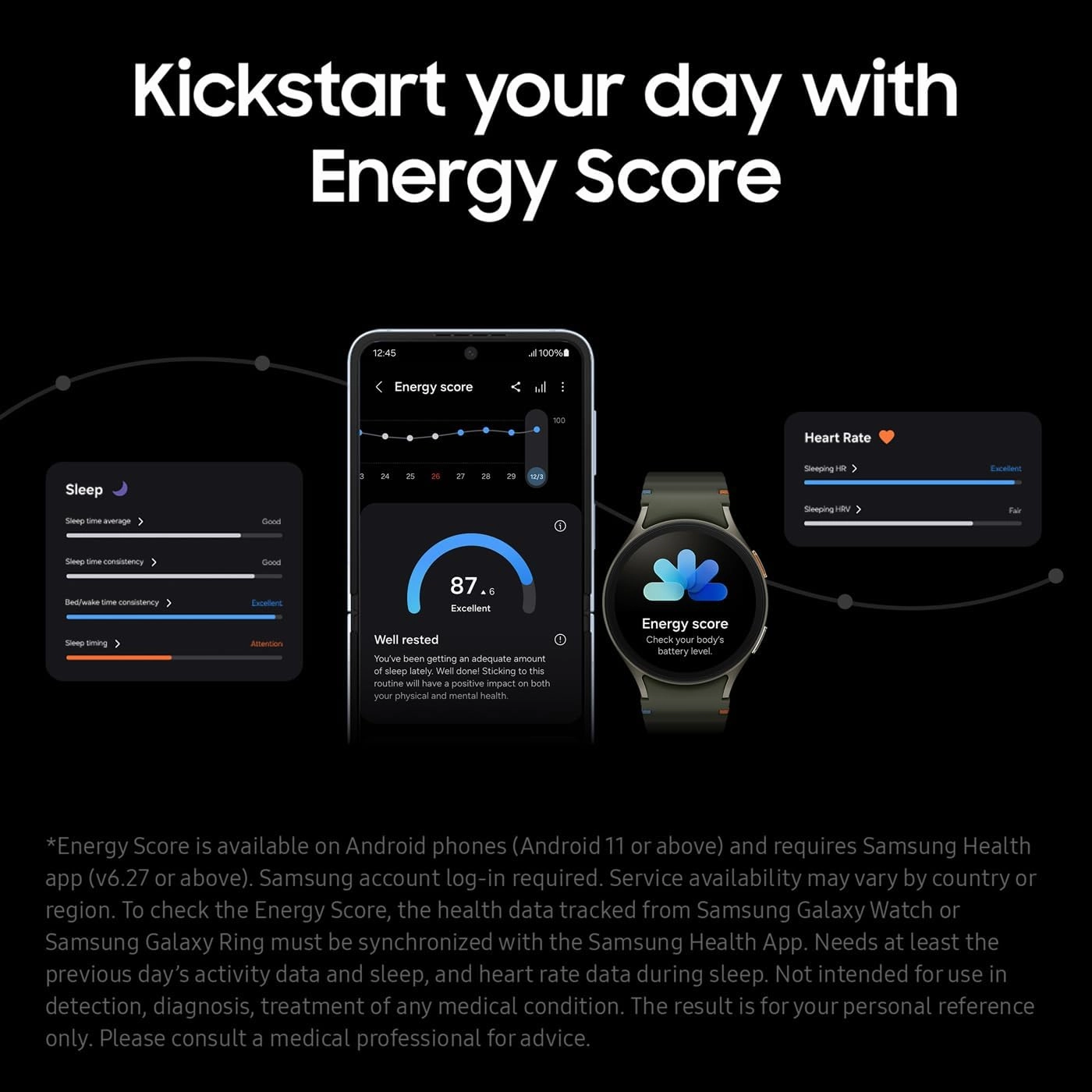 Samsung Galaxy Watch7 40mm LTE -(Green), Health Monitoring, Fitness Tracker, Galaxy AI (UK Version)