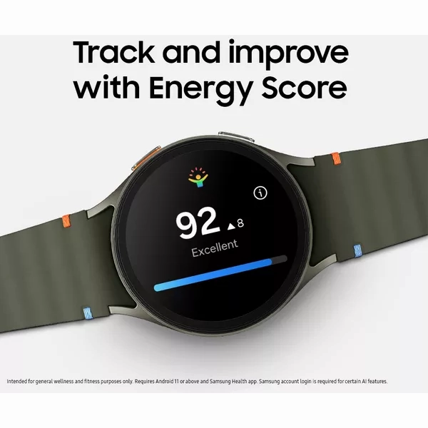 Samsung Galaxy Watch7 Bluetooth Smartwatch  40mm, Green, with Bixby Voice Assistant