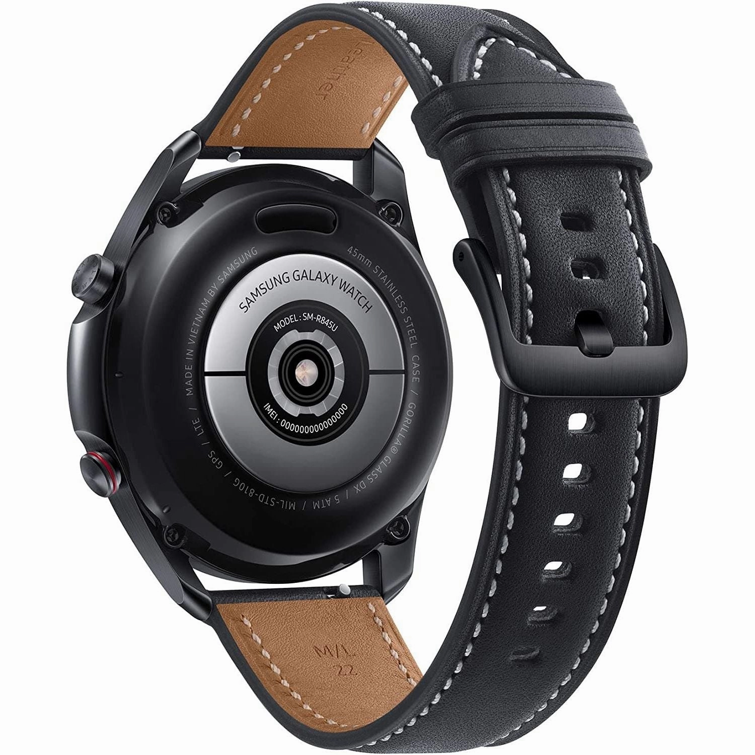 Samsung Galaxy Watch 3 4G Stainless Steel 45 mm Smart Watch - Mystic Black