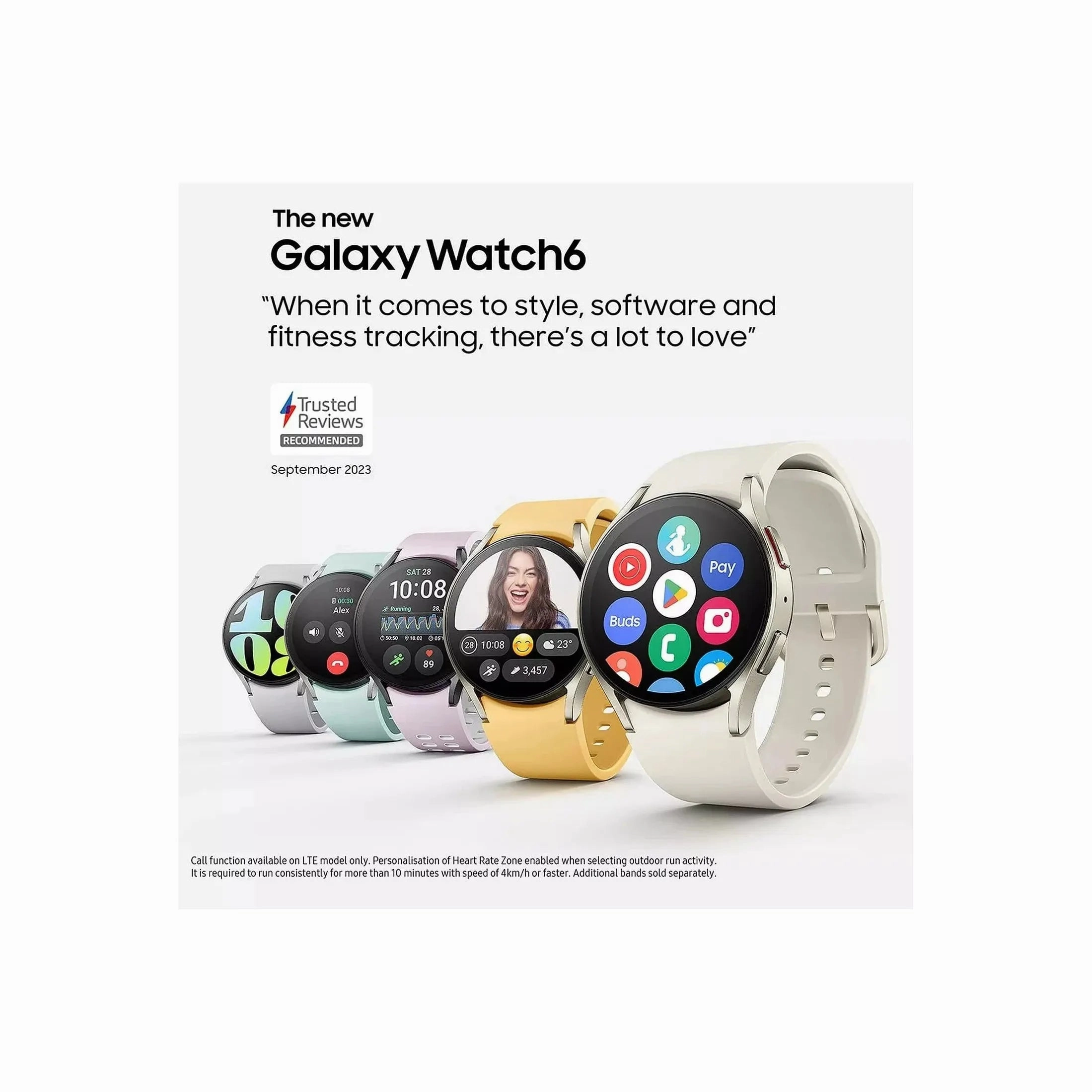 Samsung Galaxy Watch 6 40mm (GPS), Cream