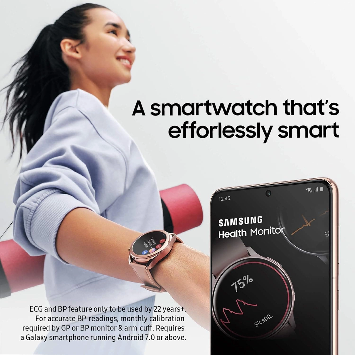 Samsung Galaxy Watch Active2 4G LTE Stainless Steel 44 mm - Gold